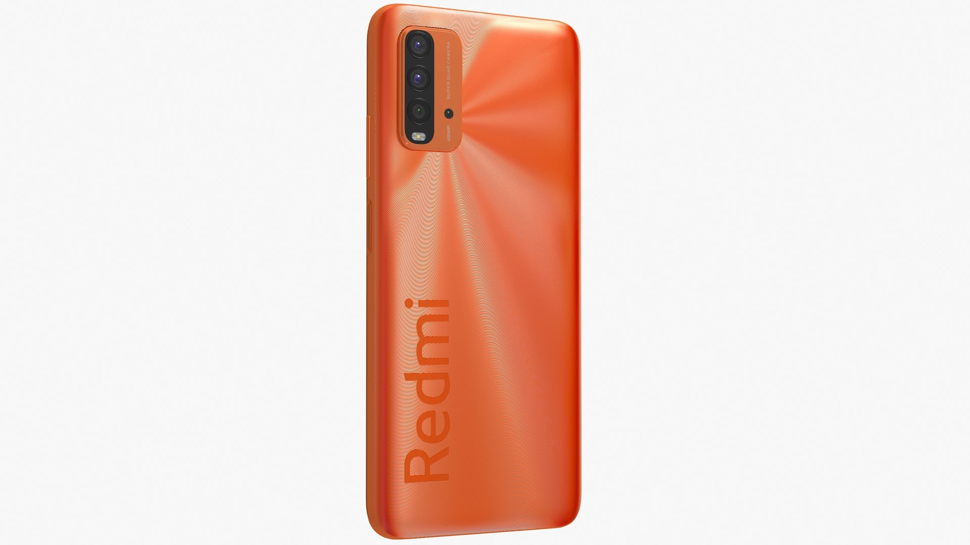3D Xiaomi Redmi 9T Red model - TurboSquid 1790160