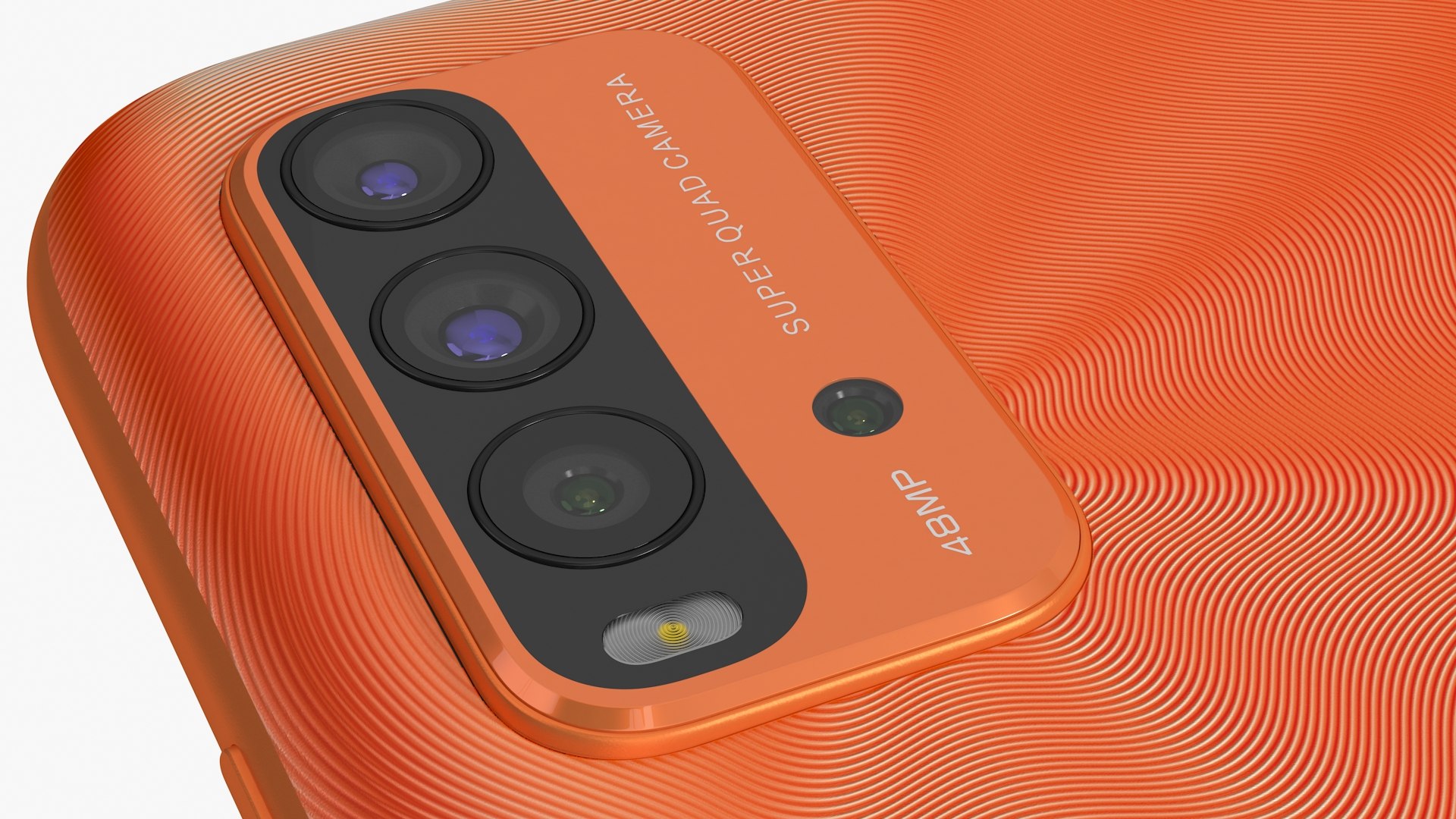 3D Xiaomi Redmi 9T Red model - TurboSquid 1790160
