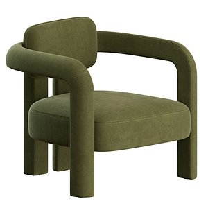 Double Arch Armchair by Insidherland 3D model