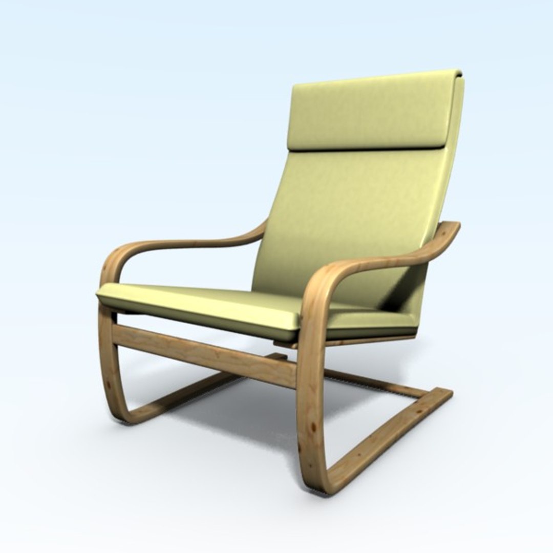 3d model relax armchair