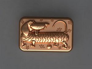 3D dog mold hand