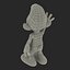 3d smurf pose 2 fur
