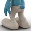 3d smurf pose 2 fur