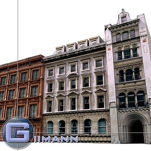 building house hall 3ds