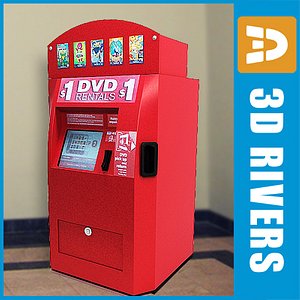 DVD vending machine by 3DRivers