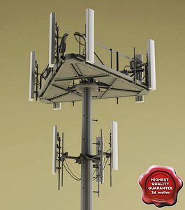 3ds max telecommunication tower v3
