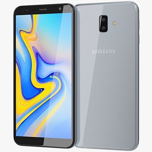 3D model realistic samsung galaxy j6