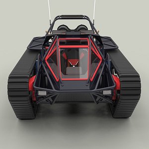 3D vehicle track model