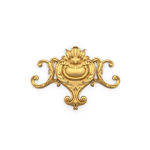 Classic decor ornament 63 3D