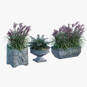 3D Planter set