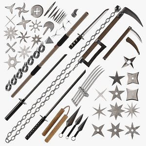 Ninja Weapon Pack