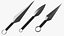 3D Ninja Weapon Pack model