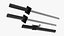 3D Ninja Weapon Pack model