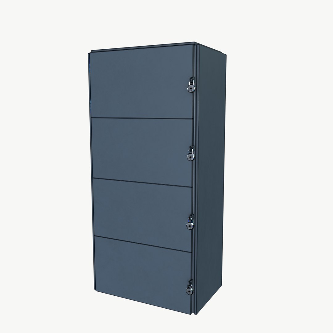 3D Model Locker - TurboSquid 2255360