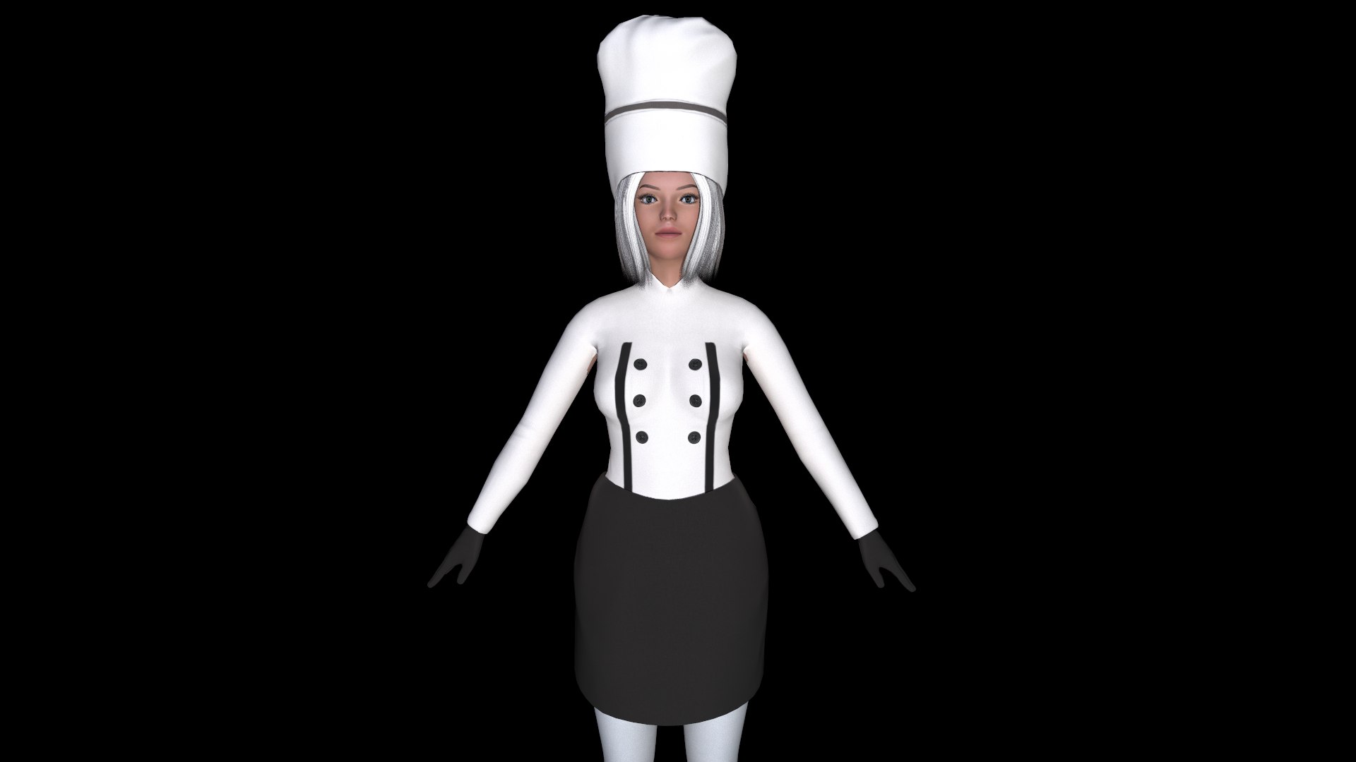 Cook model - TurboSquid 1804357