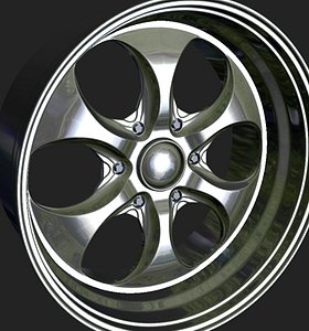 3d obj wheels rim