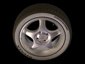 Alloy Wheel with Tire