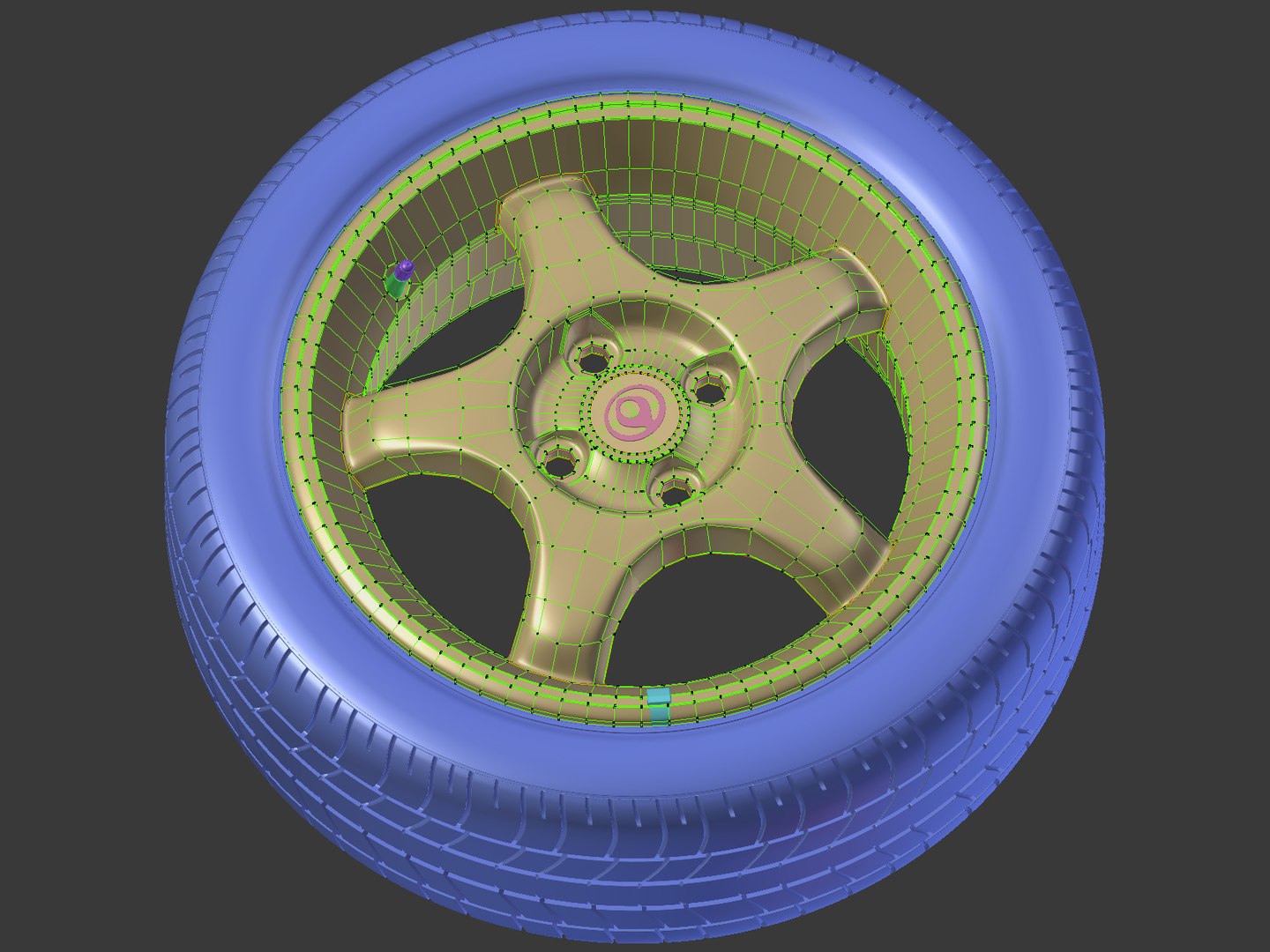 Obj Wheel Aluminium Rim