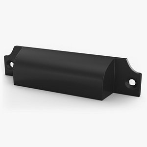 Kitchen Cabinet Handle Bin Pull Black model