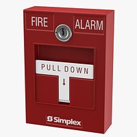 Fire Alarm 3D Model