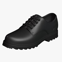 Oxford Shoes Black Leather
