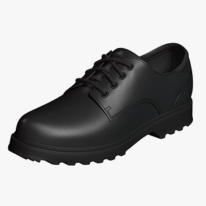 Oxford Shoes Black Leather