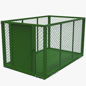 Cage Storage For Trailer