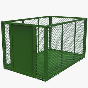 Cage Storage For Trailer