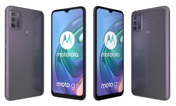 3D motorola moto g10 aurora