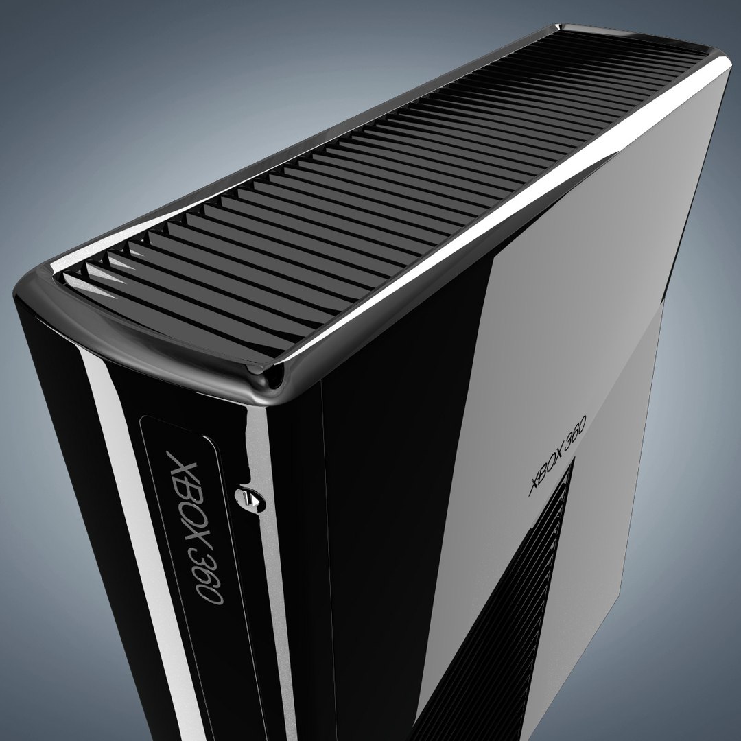 Xbox 360 S 3d Model