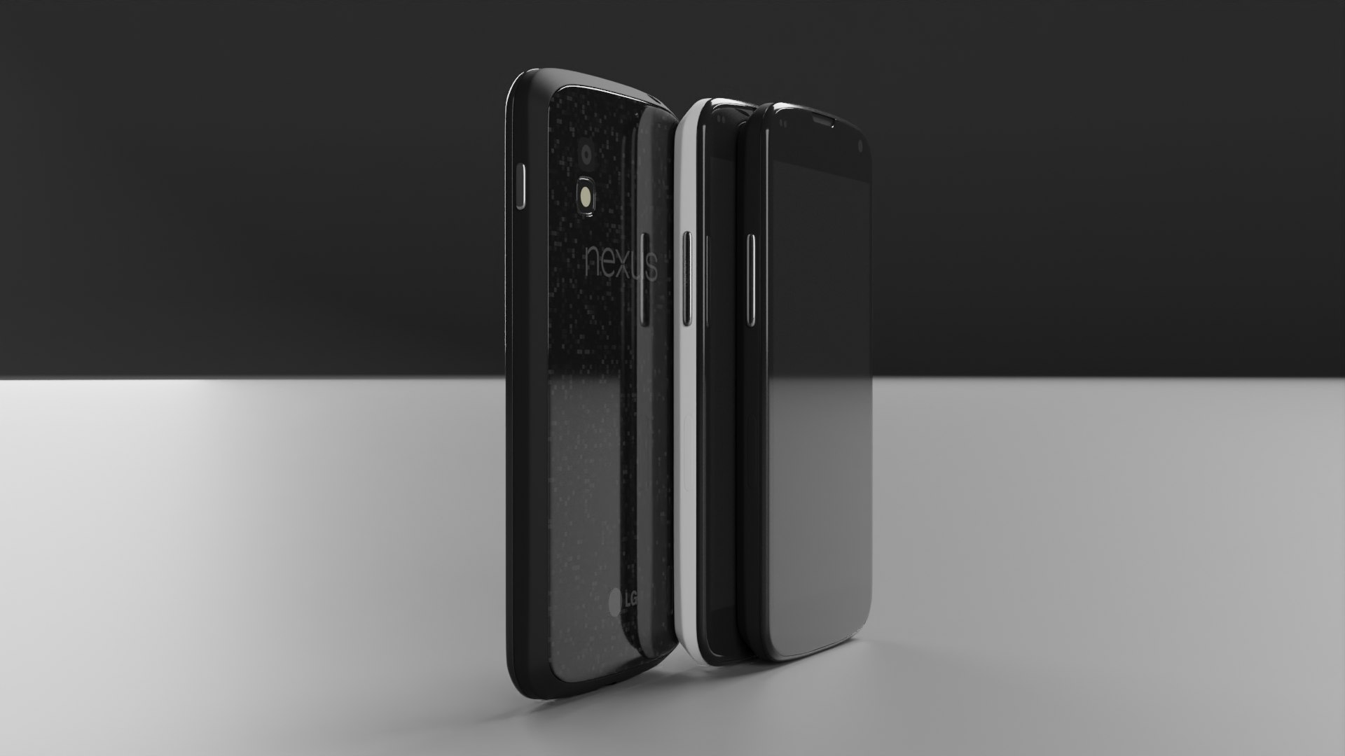 3D Model Nexus 4 Google All Colors - TurboSquid 2058663