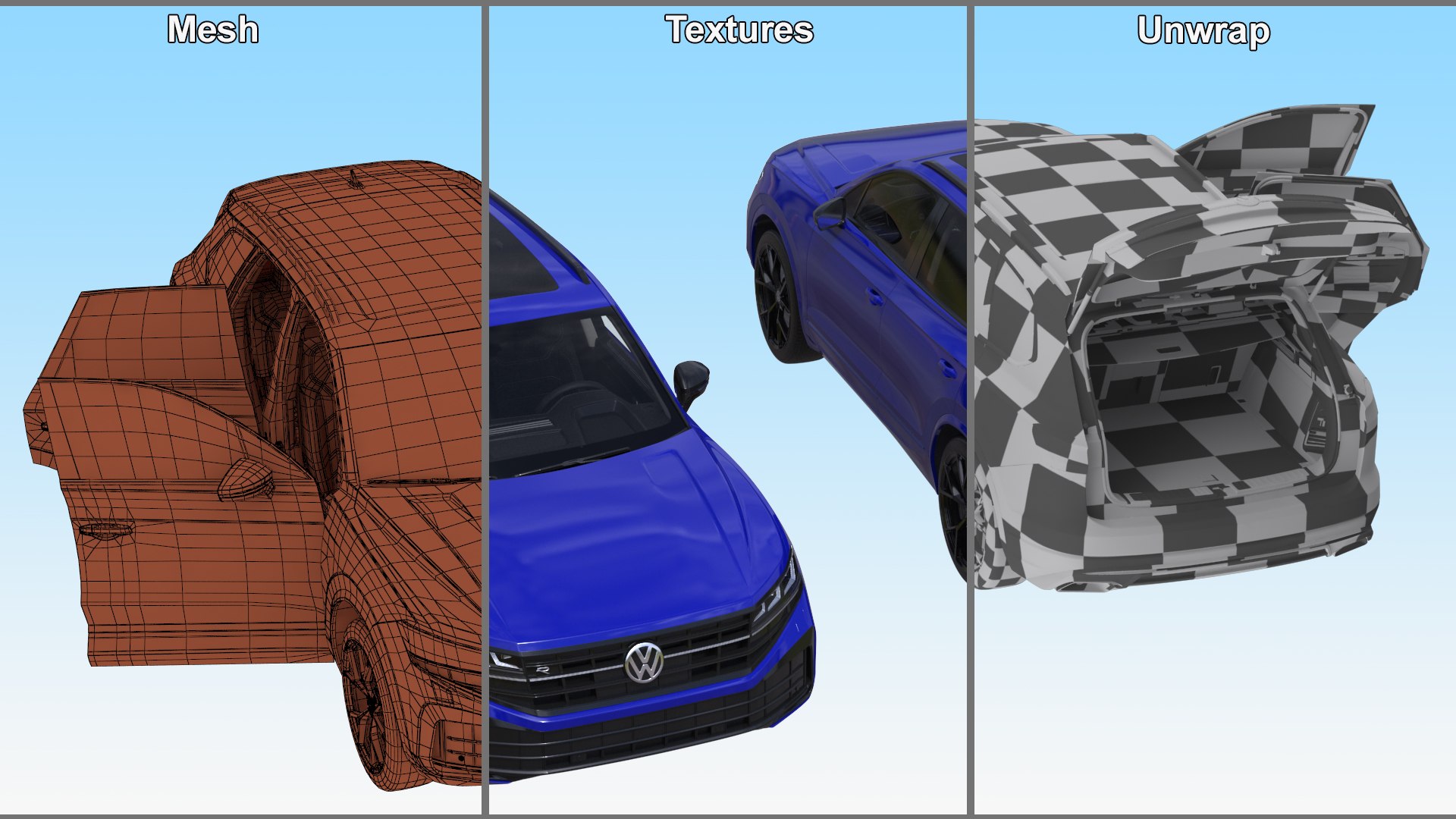 3D Volkswagen Touareg 2024 Blue model https://p.turbosquid.com/ts-thumb/Dc/b4TYSP/sZ/volkswagentouareg2024blue3dsmodel042/jpg/1723920499/1920x1080/fit_q87/f1fa2c453ce8f35ebfa099840c6086d059056334/volkswagentouareg2024blue3dsmodel042.jpg