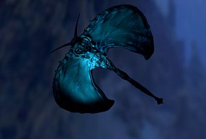 Manta ray Monster