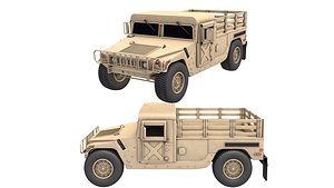 3D Humvee Military M998