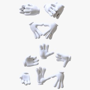 Cartoon Stylized Hand