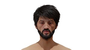 Hanzo Realistic Rigged Blender Character