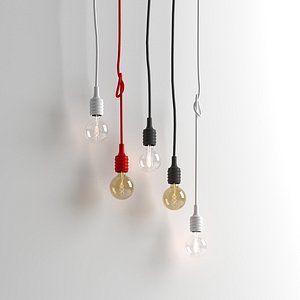 hanging lamp loft house 3D model