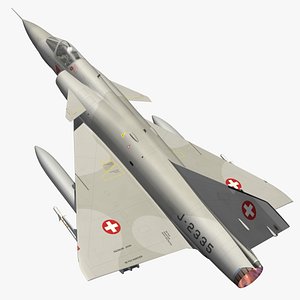 Dassault Mirage III Swiss Air Force 3D