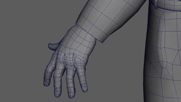 3d model coates hire worker