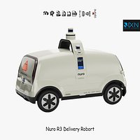 Nuro R3 Delivery Robort