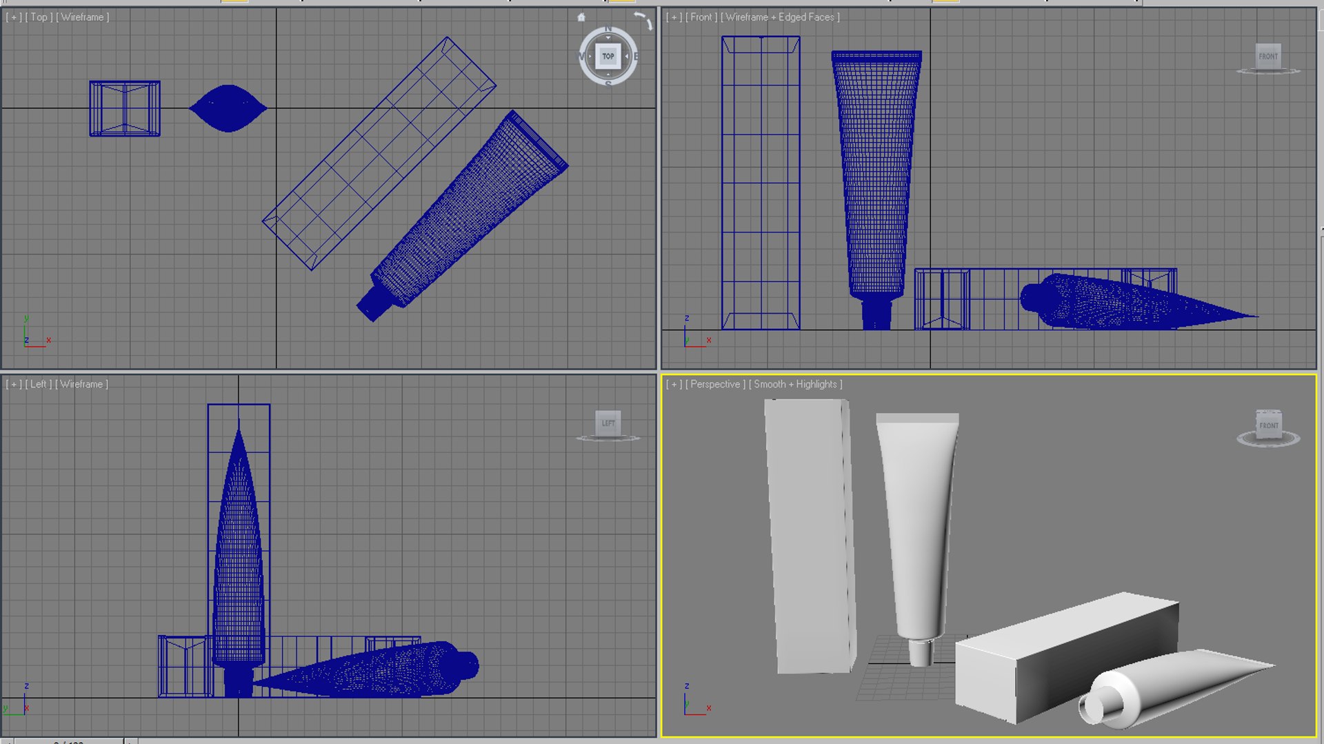 Toothpaste box tooth model - TurboSquid 1689552