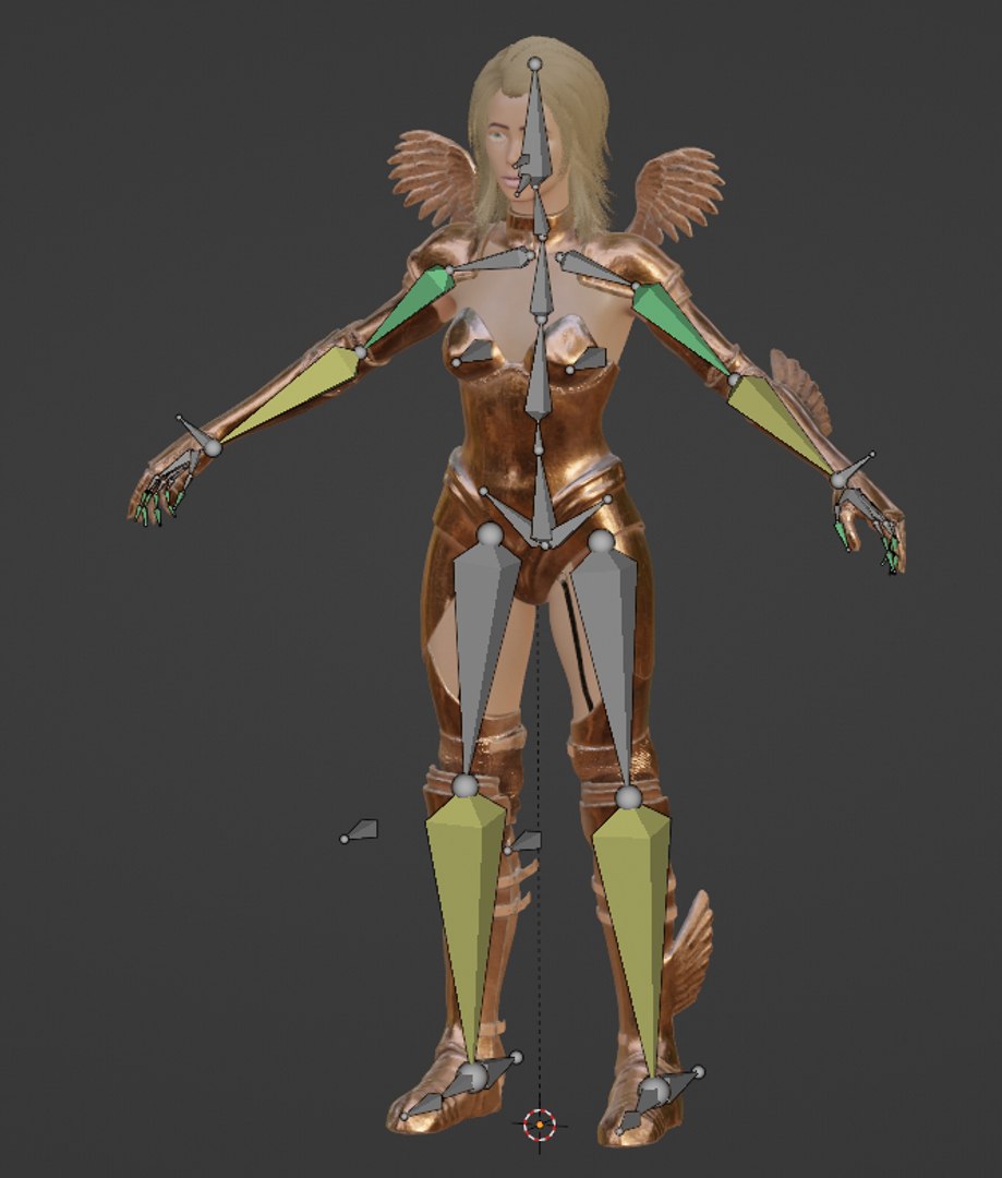 3d Model Sexy Female Warrior Princess Lady War Girl Rigged Turbosquid