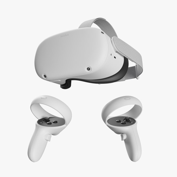 Oculus Quest 2 VR Headset with Controllers by outofourlives