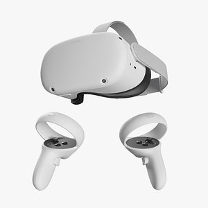 Oculus Quest 2 VR Headset with Controllers