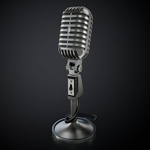 Classic Vintage Microphone
