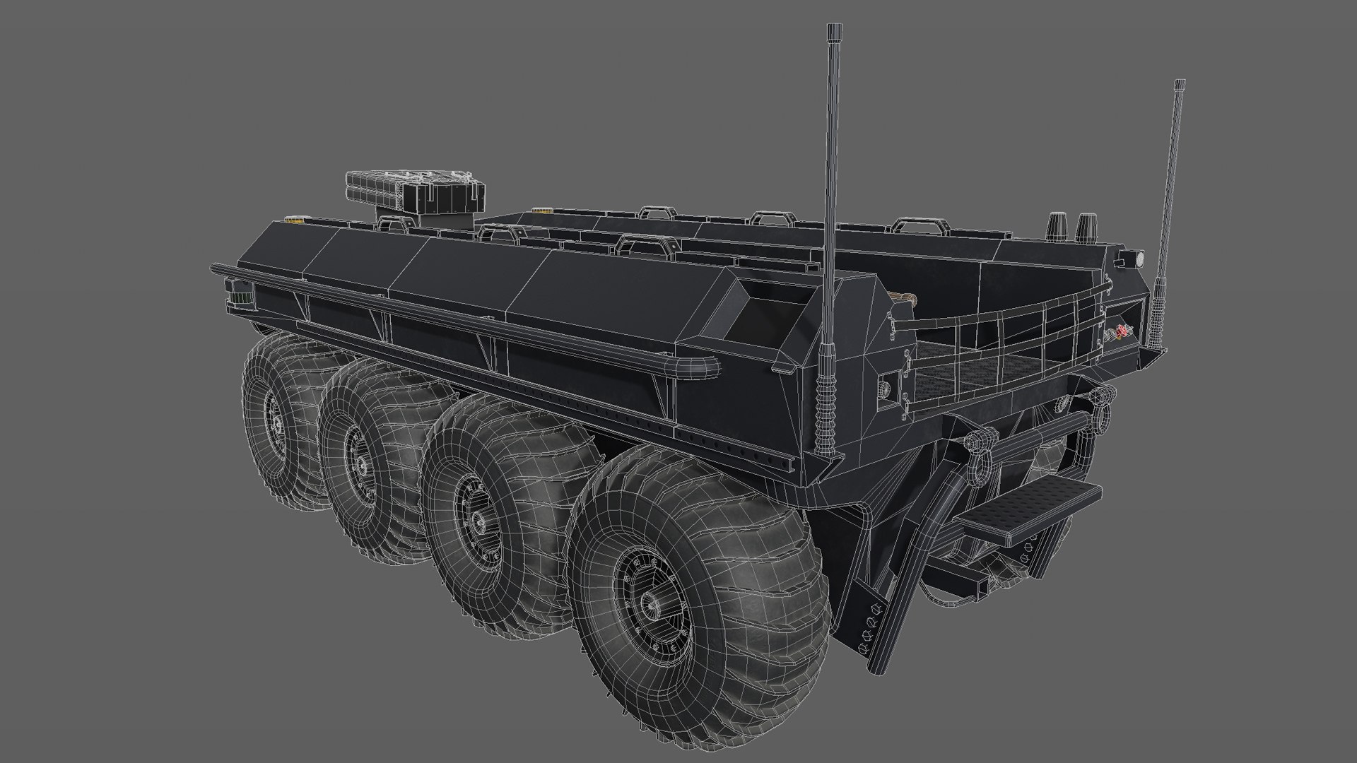 Mission Master XT SP A-UGV 3D Model - TurboSquid 2362885