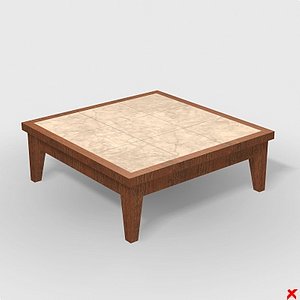 3ds max table coffee
