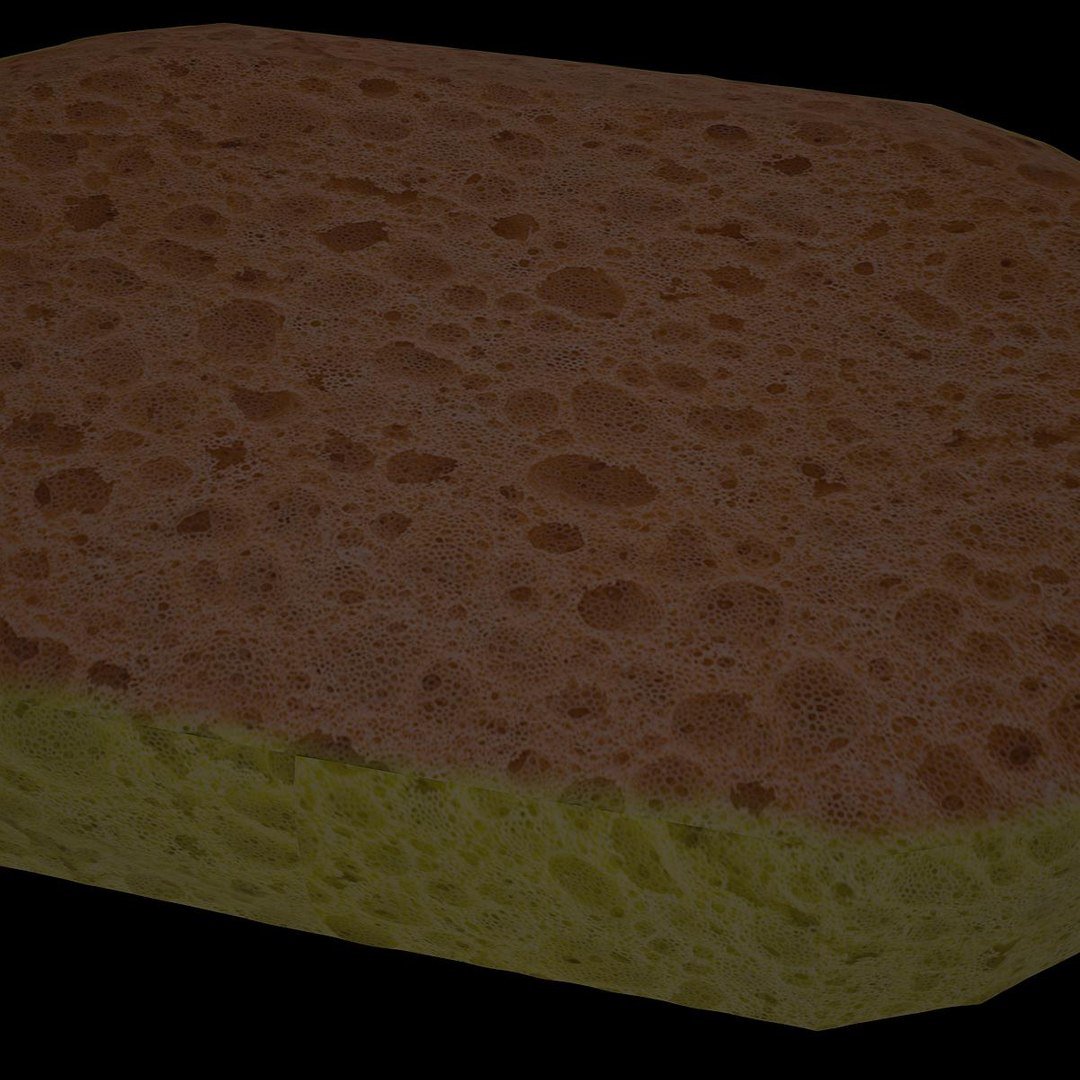 3d Model Bathroom Sponge 1