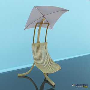 chair beach 2011 3d max