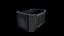 Colored Plastic Crate Set